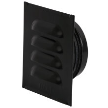 Jalusigaller Svart Ø100 Flexit